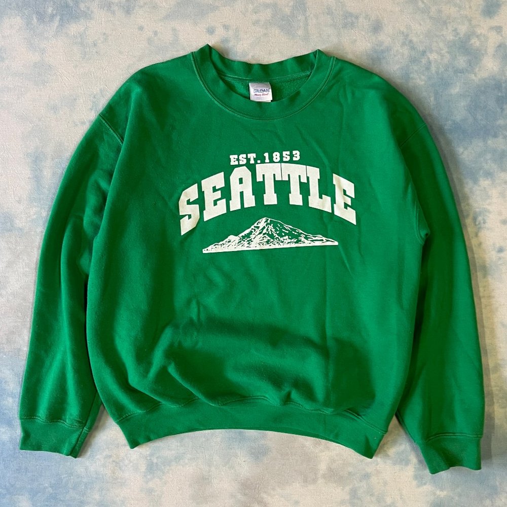 Green Seattle Sweatshirt